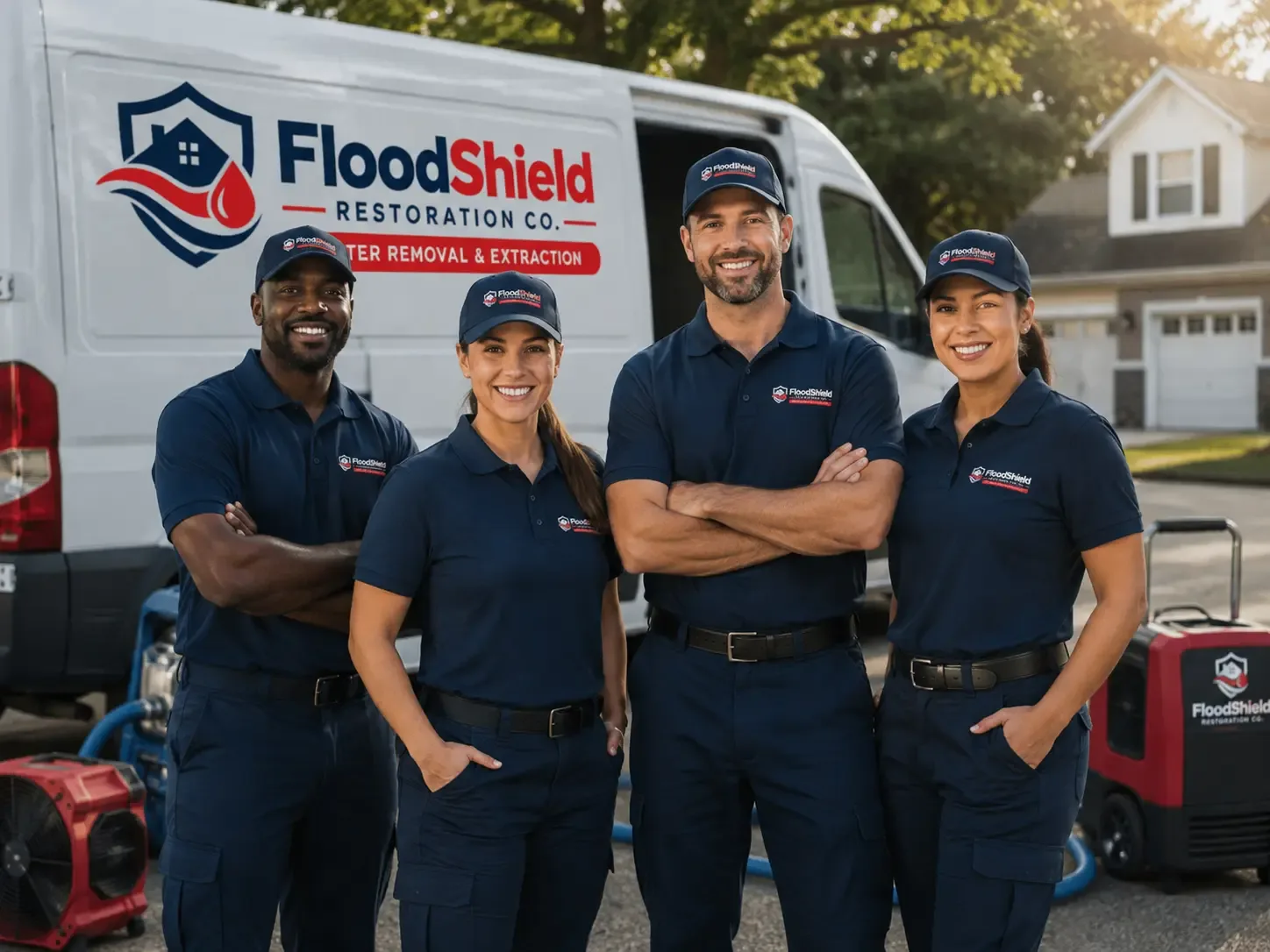 Flood Damage Restoration company in Clare, IA